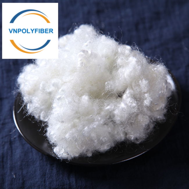 100% Polyester Recycled Hollow Conjugated Non-siliconized Chemical Fiber