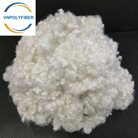 Viet Nam top factory supply virgin hollow conjugate polyester staple fiber