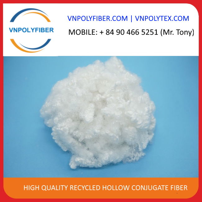 GRS Certificate Polyester Staple Fiber 15D 64mm HC non-siliconized