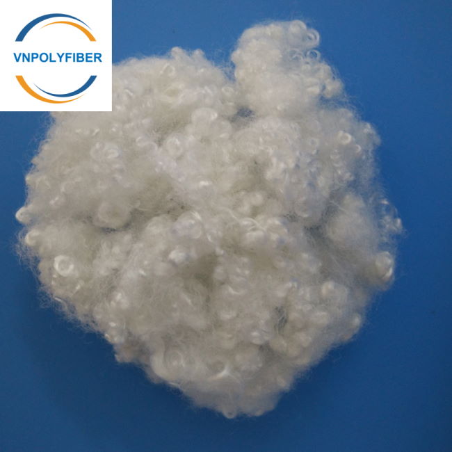 White Polyester fiberfill stuffing - VNFIBER