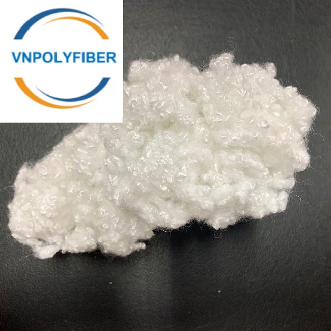 Low price recycled Hollow Conjugated Silicon Polyester Staple Fiber Price
