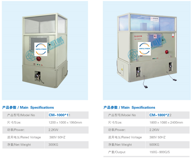 Foam bean filling machine