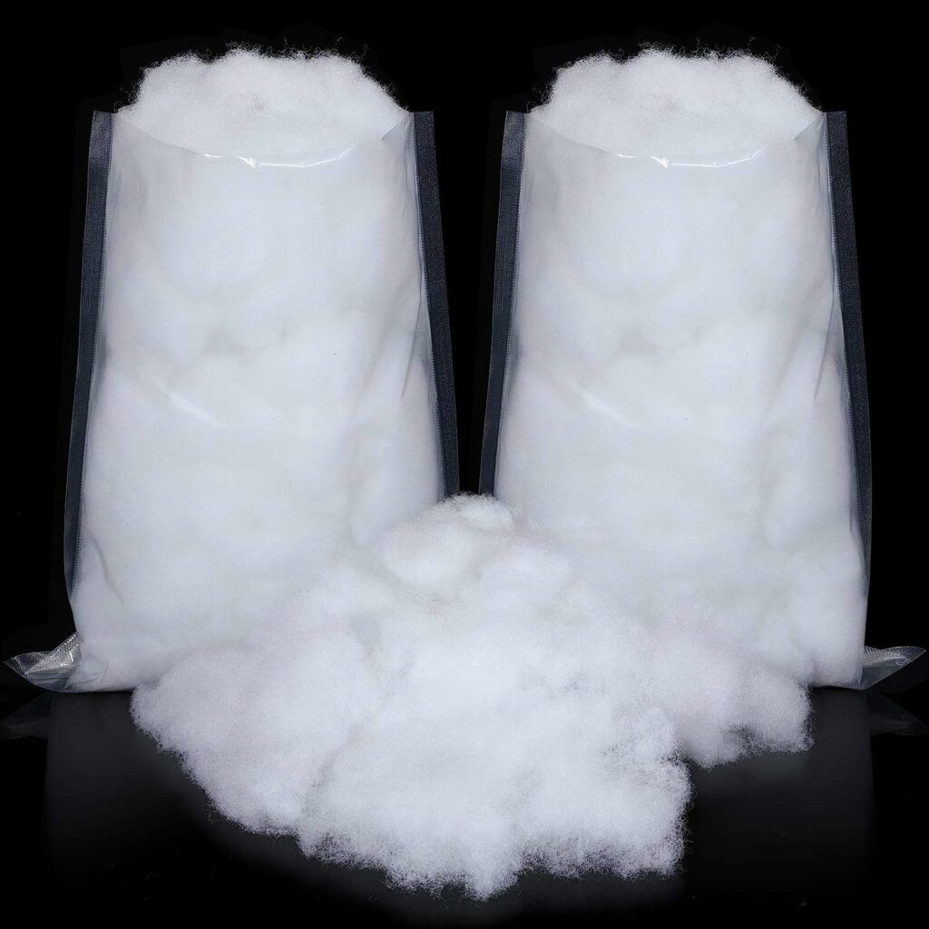 Fluffy Stuff - Pure Polyester Fiber - ( White Stuffing / Filling