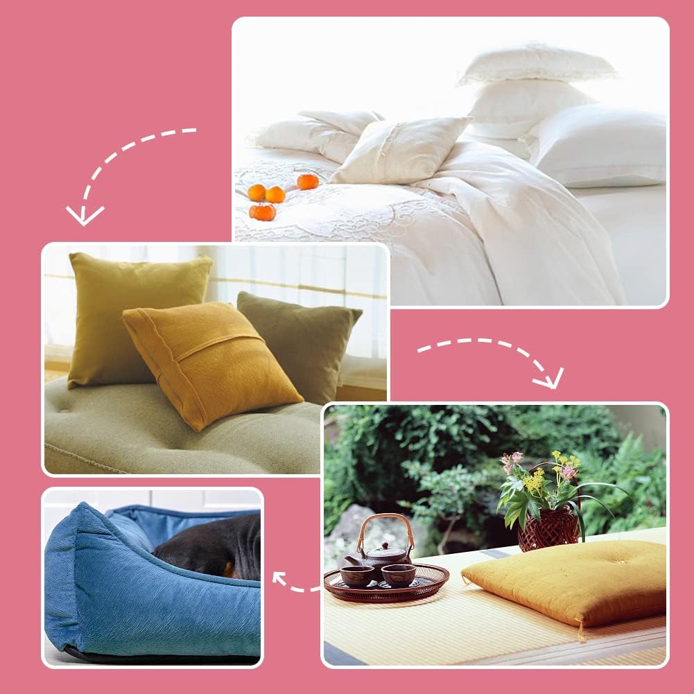 Cotton Hollow Fibre Polyester Filling Stuffing Jacket Cushion Pillow Plush  Toys